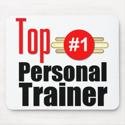 Populaire persoonlijke trainer muismat (Voorkant)