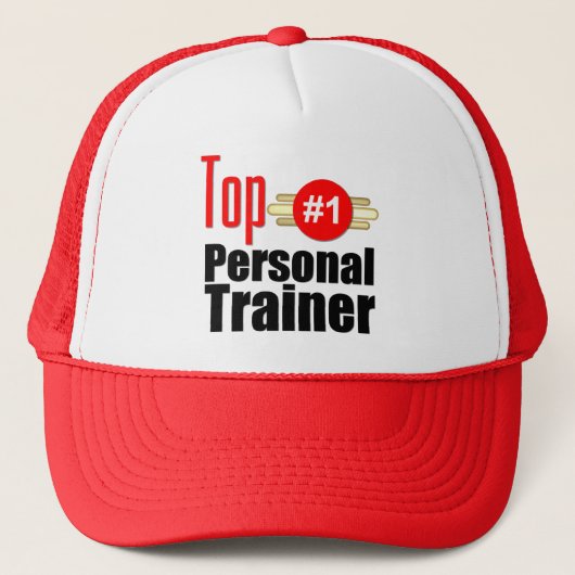 Populaire persoonlijke trainer trucker pet (Voorkant)