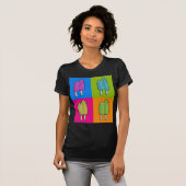 Populaire Pop Art T-shirt (Voorkant volledig)
