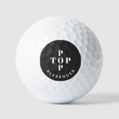 Populaire Pop vader vader gepersonaliseerd Golfballen (Voorkant)