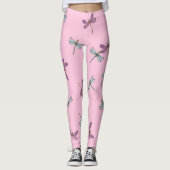 Populaire Print Leggings, High Waist Premium Leggings (Voorkant)