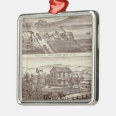 Populaire rangen metalen ornament (Links)