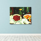 Populaire schilderij van Paul Cezanne, Kersen Canvas Afdruk (Insitu (Houten vloer))