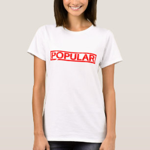 Populaire stempel t-shirt