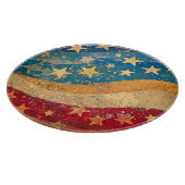 Populaire sterren en strepen snijplank (Hoek)