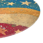 Populaire sterren en strepen snijplank (Hoek)