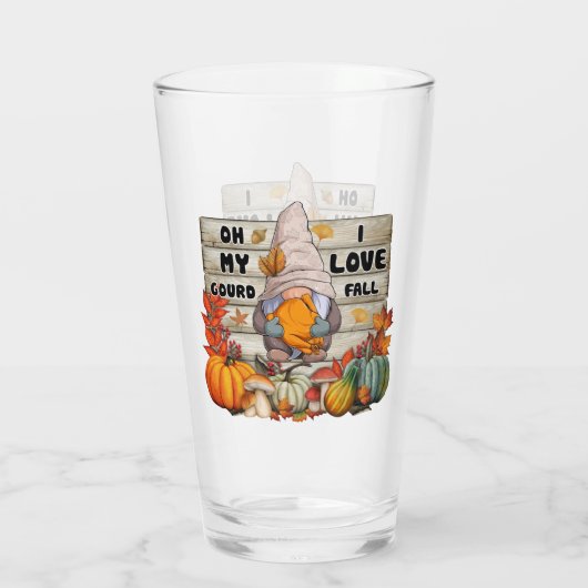 Populaire Thanksgiving Mooi Herfst Collectie Glas (Achterkant)