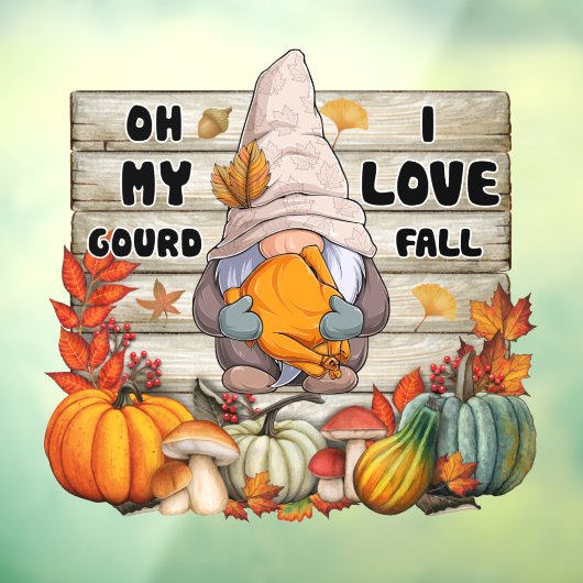Populaire Thanksgiving Mooi Herfst Collectie Raamsticker (Vel 3)