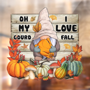 Populaire Thanksgiving Mooi Herfst Collectie Raamsticker
