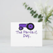 Populaire tractor briefkaart (Staand voorkant)