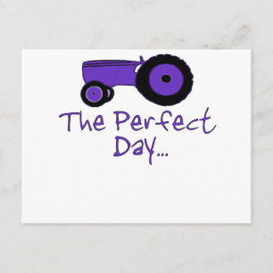 Populaire tractor briefkaart