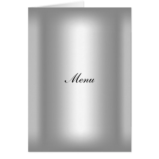 Populaire Trouwmenu (Voorkant)