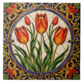 Populaire Tulpen Mooi Collectie Keramisch Tegeltje (Voorkant)