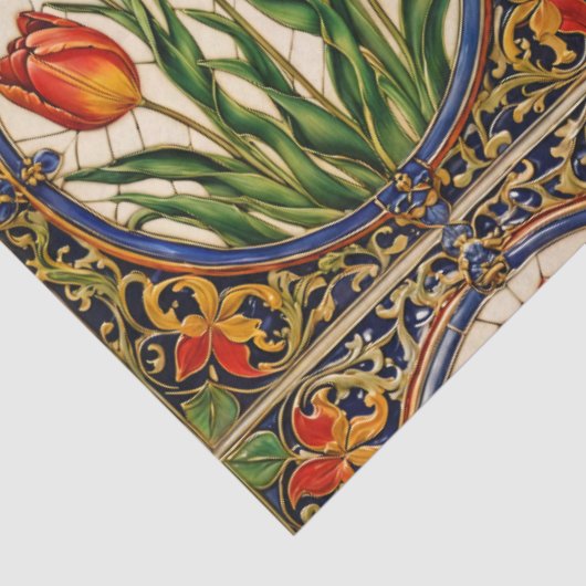 Populaire Tulpen Mooi Collectie Tissuepapier (Detail)