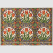 Populaire Tulpen Mooi Collectie Tissuepapier (Voorkant)