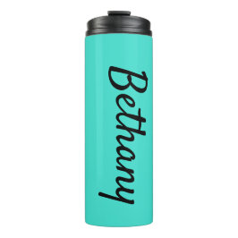 Populaire turquoise bijpassend ontwerp 12oz thermosbeker
