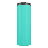 Populaire turquoise bijpassend ontwerp 12oz thermosbeker (Achterkant)