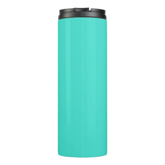 Populaire turquoise bijpassend ontwerp 12oz thermosbeker (Achterkant)
