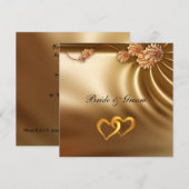 Populaire uitnodiging voor weddenschappen (Voorkant / Achterkant)