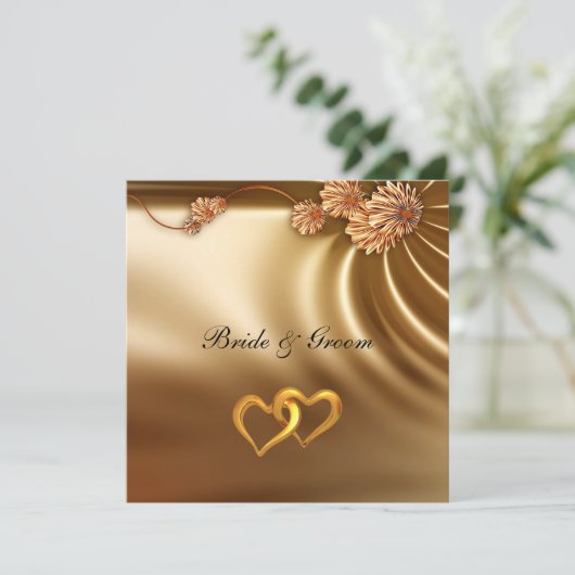 Populaire uitnodiging voor weddenschappen (Staand voorkant)