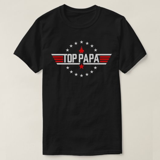 Populaire vader Birthday Pistool Jet Fathers dag F T-shirt (Design voorkant)