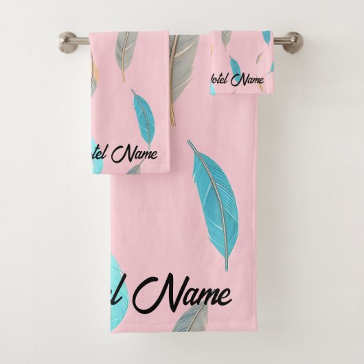 Populaire Veren Luxe Boho Collectie Bad Handdoek (Insitu)