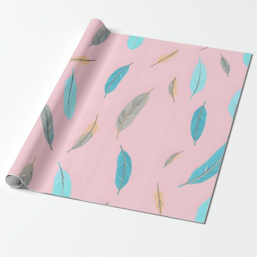 Populaire Veren Luxe Boho Collectie Cadeaupapier (Uitgerold)