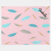 Populaire Veren Luxe Boho Collectie Fleece Deken (Voorkant (Horizontaal))