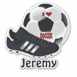 Populaire voetbal ontwerp sjabloon sticker
