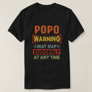 Populaire waarschuwing kan op elk moment plotselin t-shirt