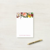 Populaire Waterverf Bloemen Sjabloon Rozen Post-it® Notes (Op bureau)