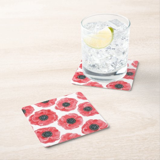 Populaire waterverf kartonnen onderzetters (Insitu)