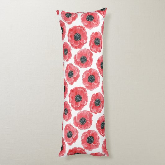 Populaire waterverf lichaamskussen (Achterkant (Verticaal))