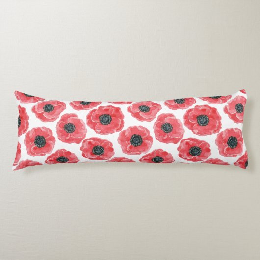 Populaire waterverf lichaamskussen (Voorkant)