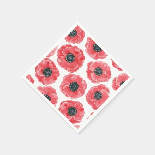 Populaire waterverf servetten (Hoek)