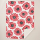 Populaire waterverf sherpa deken (Voorkant)