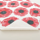 Populaire waterverf sherpa deken (3/4)