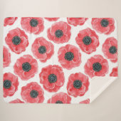 Populaire waterverf sherpa deken (Voorkant (horizontaal))