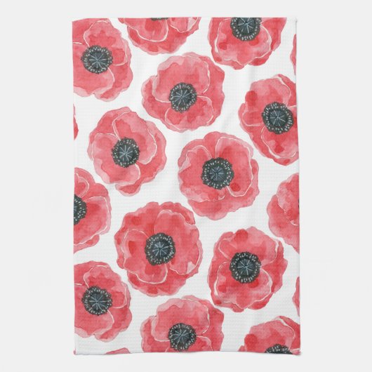 Populaire waterverf theedoek (Verticaal)