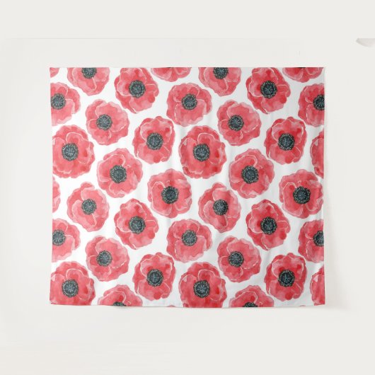 Populaire waterverf wandkleed (Voorkant (horizontaal))