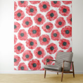 Populaire waterverf wandkleed (In situ)