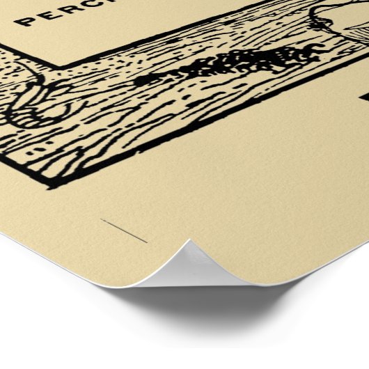  populaire zoetwatervis van Louis Rhead Poster (Hoek)