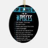 Populairste 10 regels voor de geboorte van stamcel keramisch ornament (Rechts)