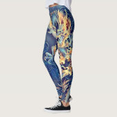 Populairste Chinese keizer Dragon Chrome Art Leggings (Links)