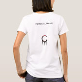Populairste cynische massa-dames t-shirt (Achterkant)
