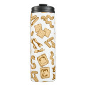 Populairste Italiaanse voedingsmiddelen en verniss Thermosbeker (Voorkant)