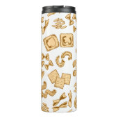 Populairste Italiaanse voedingsmiddelen en verniss Thermosbeker (Achterkant)