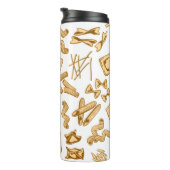 Populairste Italiaanse voedingsmiddelen en verniss Thermosbeker (Geroteerd rechts)