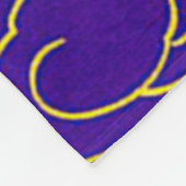 Populairste koninklijke Chinese keizer Dragon Fant Fleece Deken (Hoek)