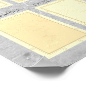 Populairste medewerker van de maandfoto-weergave poster (Hoek)